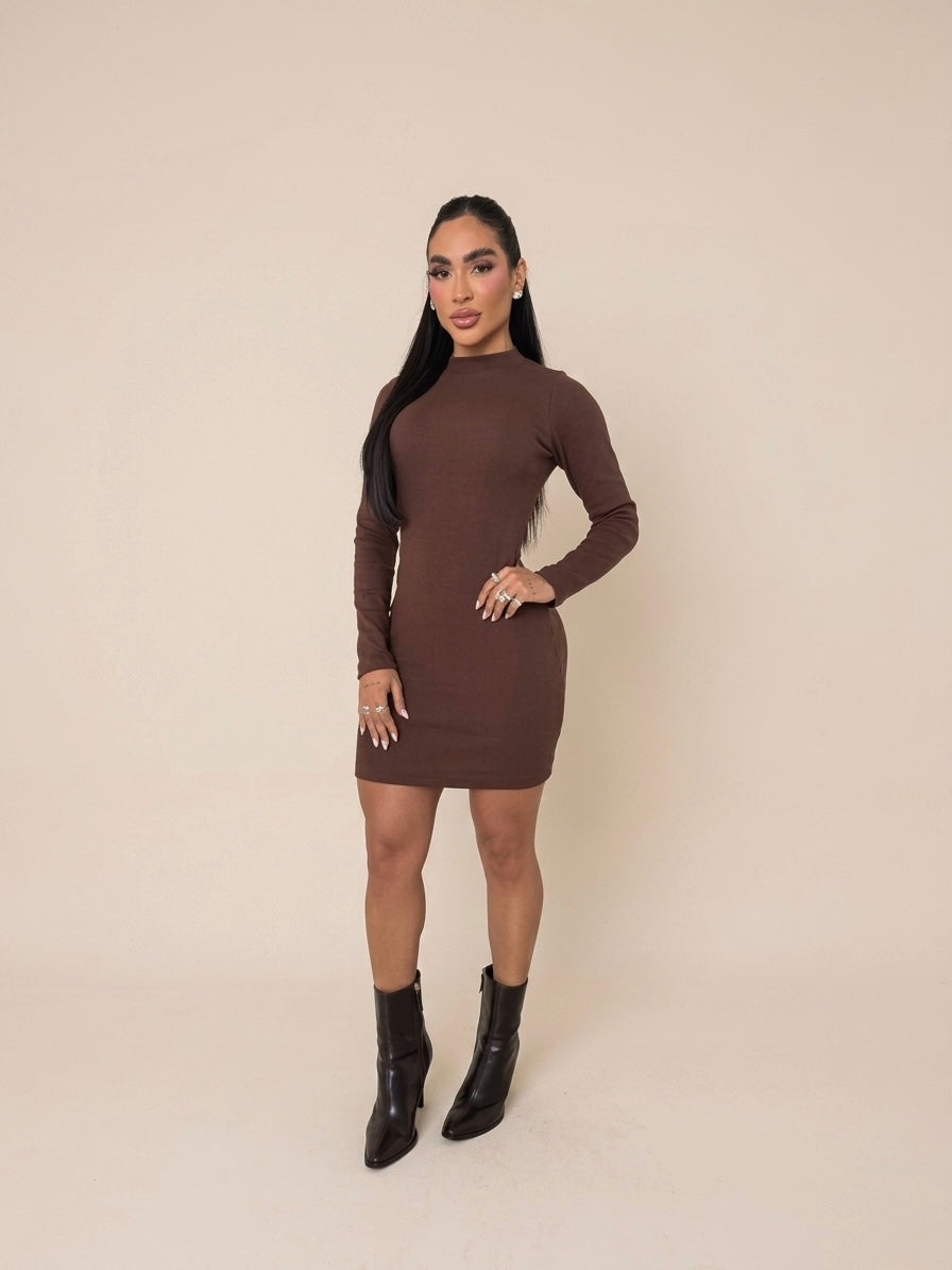 Vestido Gabi Manga Longa