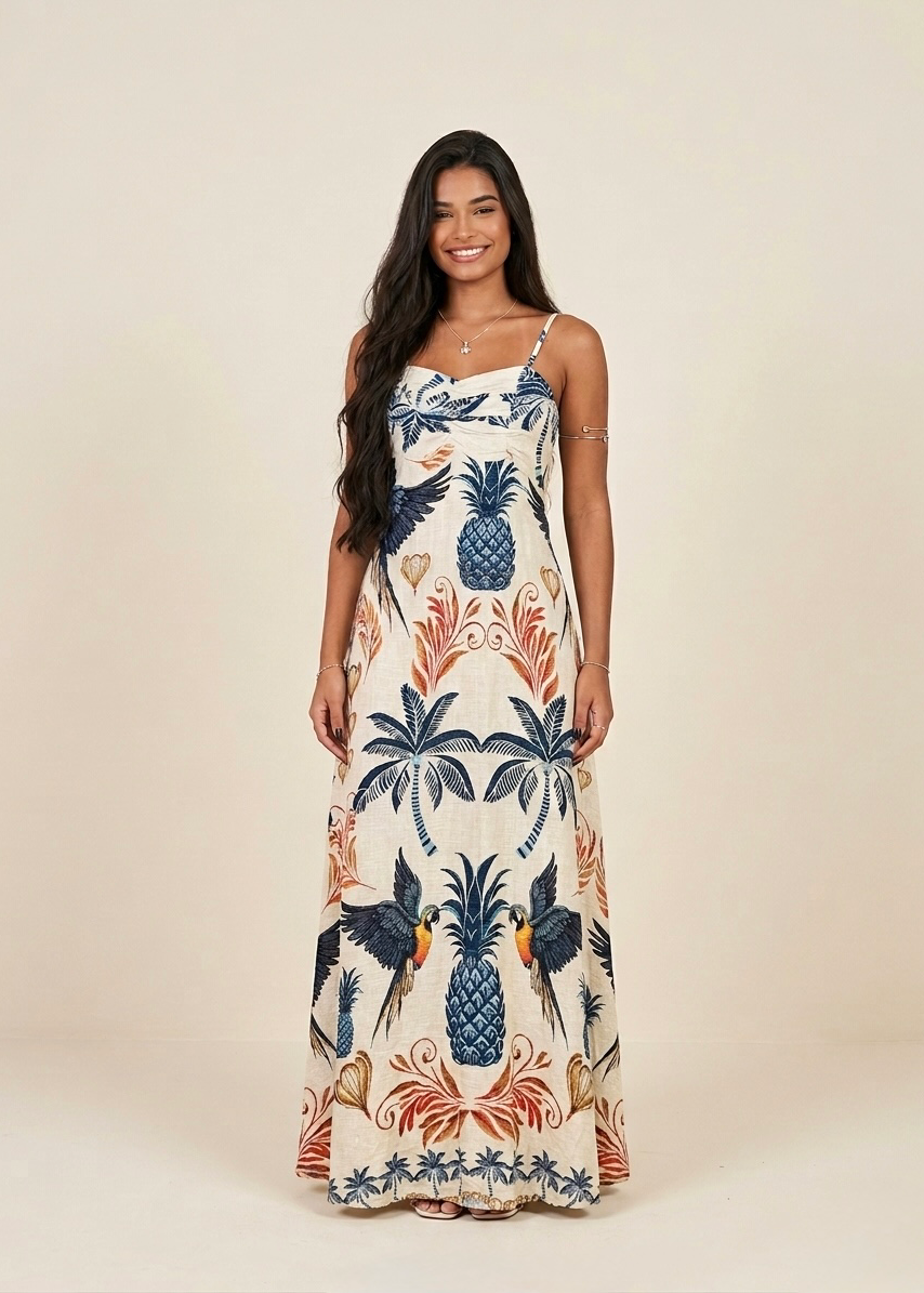 Vestido Longo Tropicalia